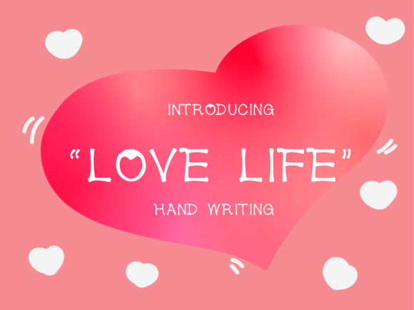 Lovely Life Font Poster 1