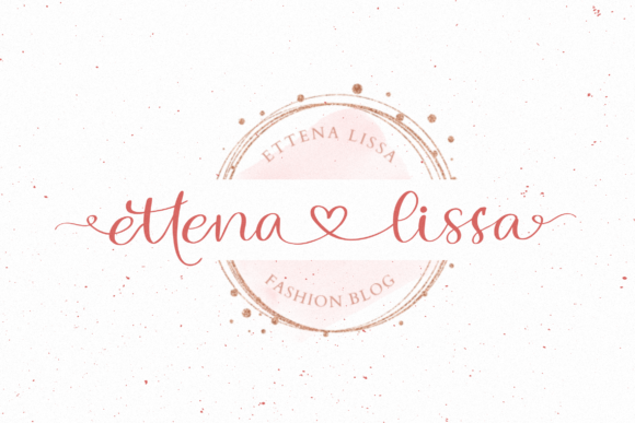 Lovely Melany Font Poster 2