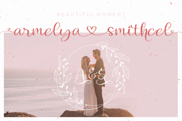 Lovely Melany Font Poster 3