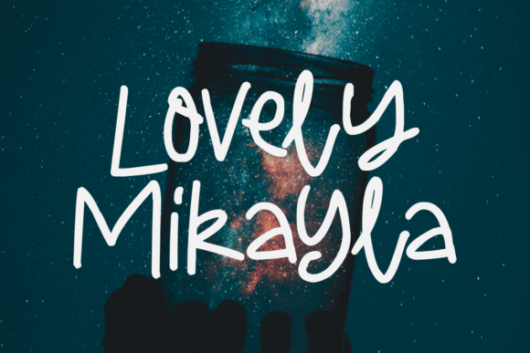 Lovely Mikayla Font Poster 1