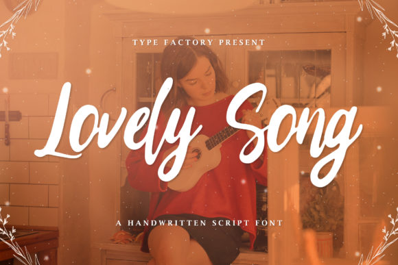 Lovely Song Font Poster 1