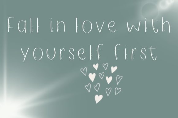 Lovely Star Font Poster 3