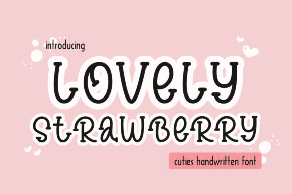 Lovely Strawberry Font