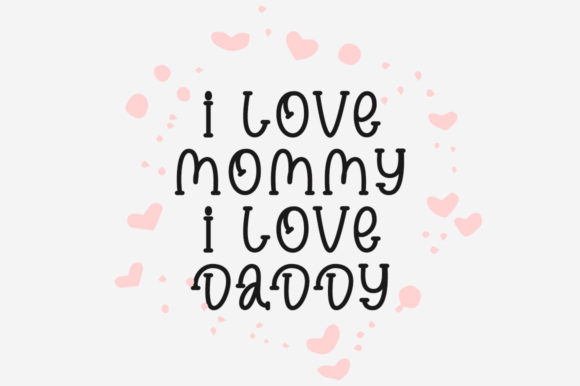 Lovely Strawberry Font Poster 5