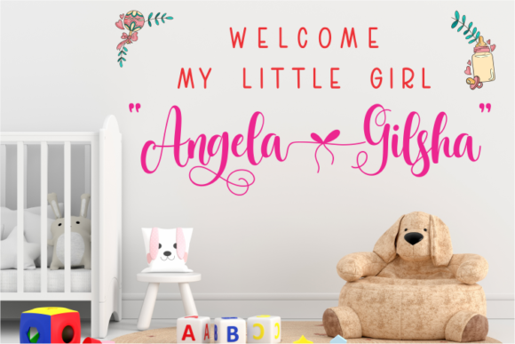 Lovely Valentina Font Poster 7