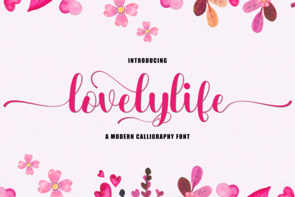 Lovelylife Font Poster 1