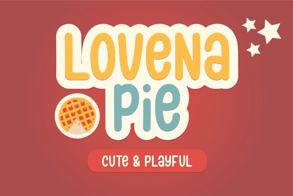 Lovena Pie Font