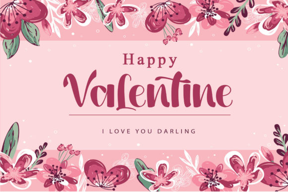 Loventha Font Poster 3