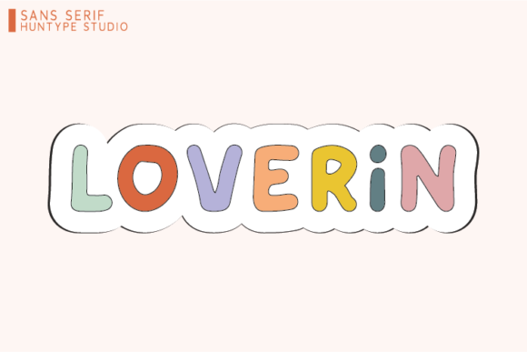 Loverin Font Poster 1