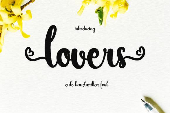 Lovers Font