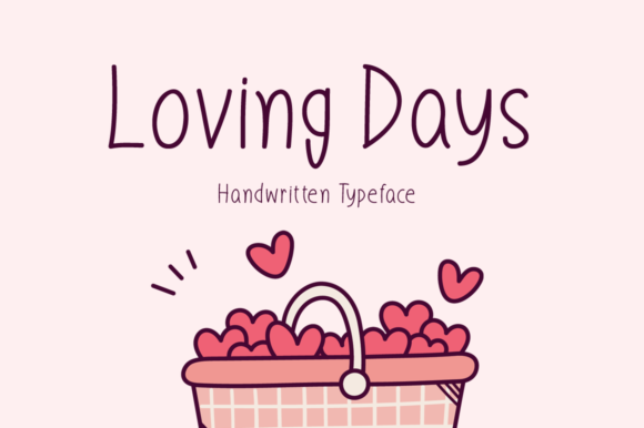 Loving Days Font Poster 1