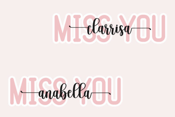 Loving Holiday Font Poster 3