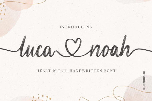 Luca Noah Font Poster 1