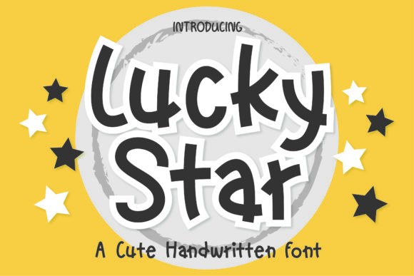 Lucky Star Font Poster 1