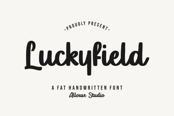 Luckyfield Font Poster 1