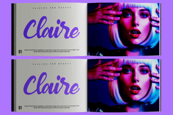 Lucy Marshall Font Poster 7