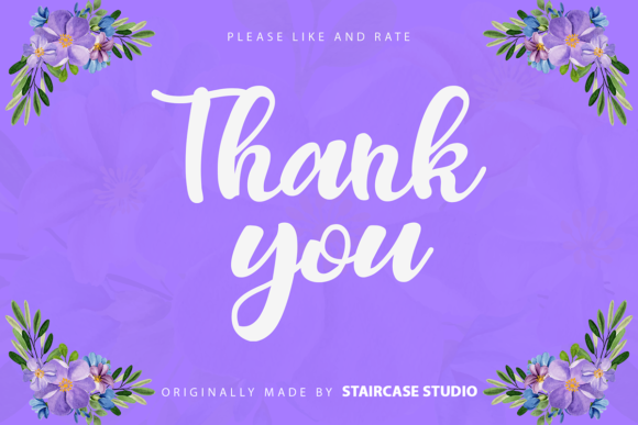 Lucy Marshall Font Poster 10