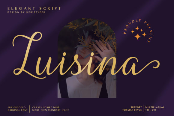 Luisina Font Poster 1