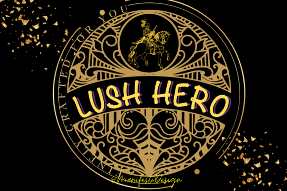 Lush Hero Font Poster 1