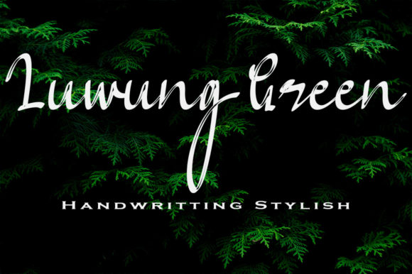 Luwung Green Font