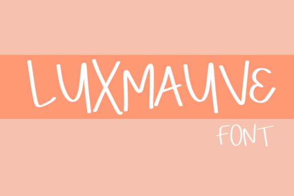Luxmauve Font