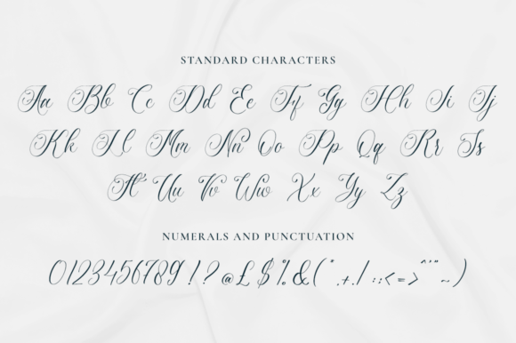 Luxuryone Calligraphy Font Poster 8