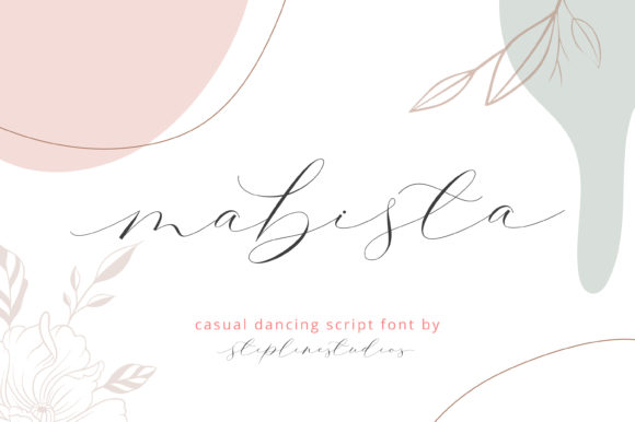 Mabista Script Font Poster 1