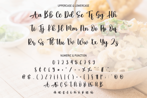 Macaroni Font Poster 7