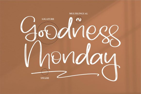 Machonia Agatha Font Poster 12
