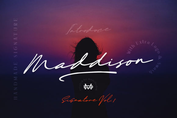 Maddison Font Poster 1