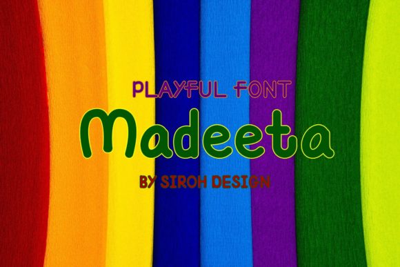 Madeeta Font Poster 1