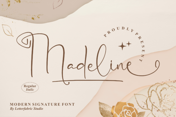 Madeline Font Poster 1