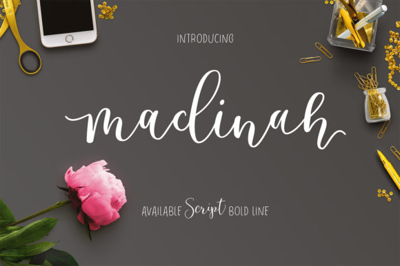 Madinah Script Font Poster 1