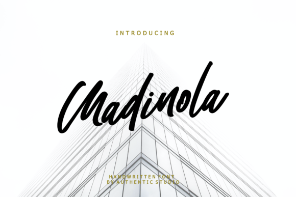 Madinola Font Poster 1