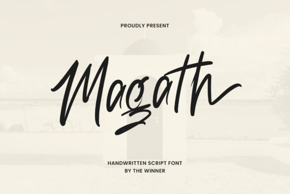 Magath Font Poster 1