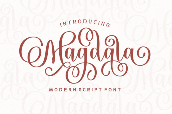 Magdala Script Font