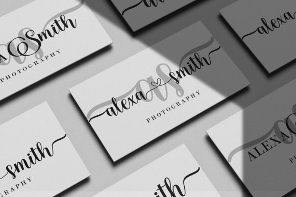 Magdala Script Font Poster 3