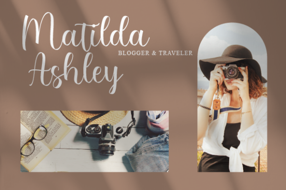 Magdalena Areli Font Poster 6