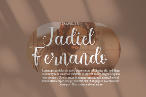 Magdalena Areli Font Poster 10