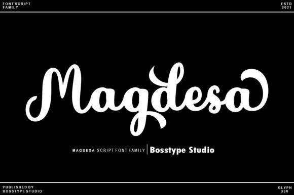 Magdesa Font Poster 1