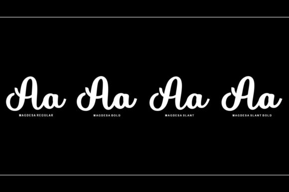 Magdesa Font Poster 2