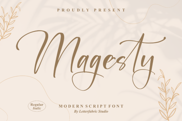 Magesty Font Poster 1