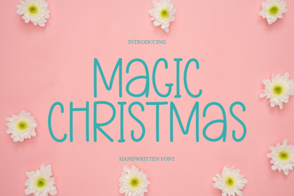 Magic Christmas Font Poster 1