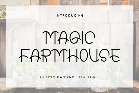 Magic Farmhouse Font Poster 1