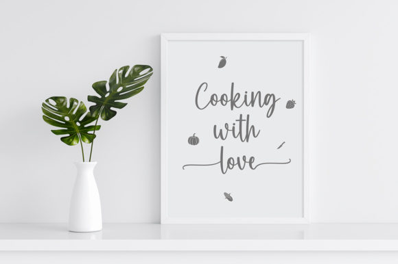 Magic Kitchen Font Poster 2