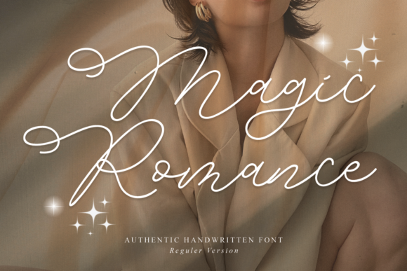 Magic Romance Font Poster 1