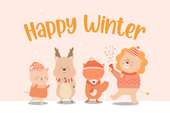 Magic Snowy Font Poster 2