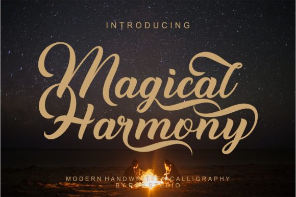 Magical Harmony Font Poster 1