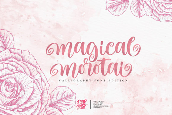 Magical Morotai Font Poster 1