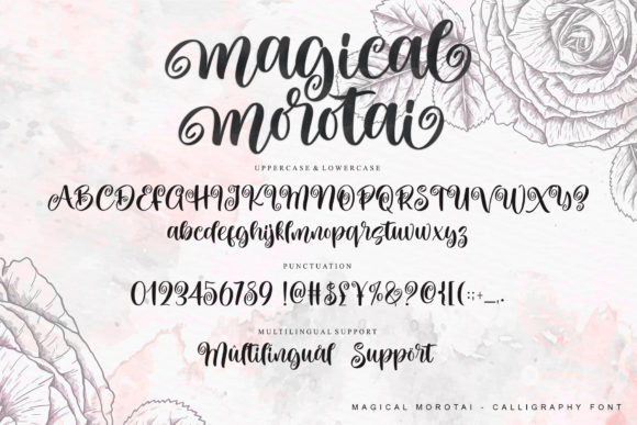 Magical Morotai Font Poster 10
